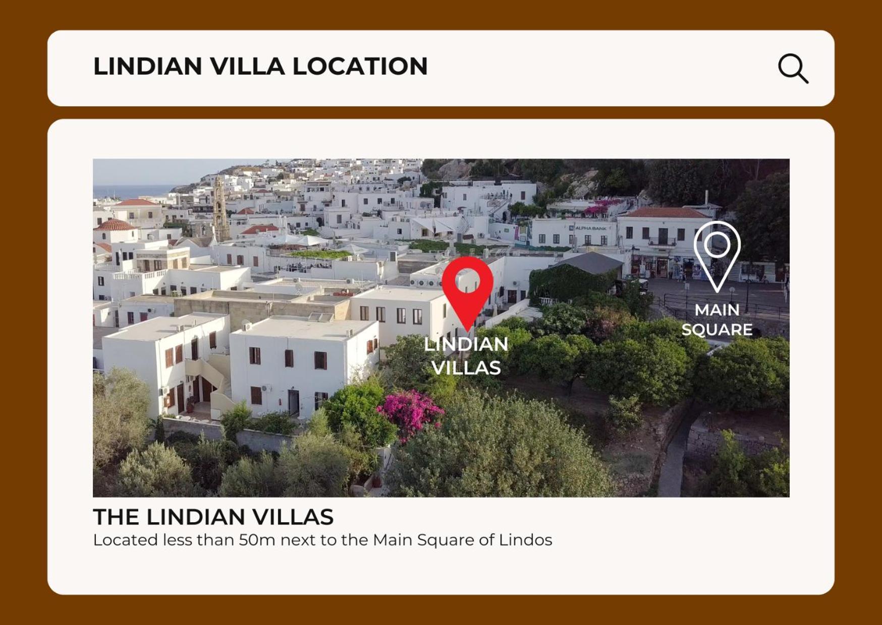 Lindian Villas Líndos Eksteriør bilde